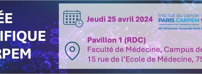 Journée scientifique du CARPEM