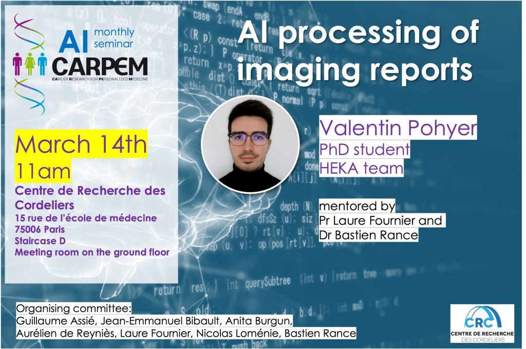 CARPEM MONTHLY MEETING